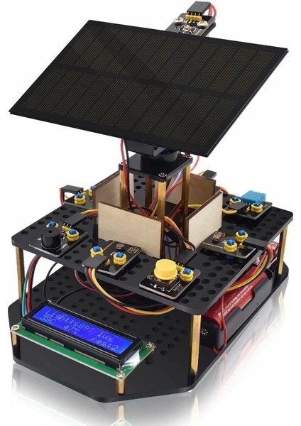 Keyestudıo Dıy Güneş Takip Elektronik Kiti - Arduino, Akıllı Telefon Şarj Modülü