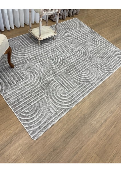 Bej Kahve Renk Kabartmalı Görünüm Lateks Deri Taban Halı modelleri