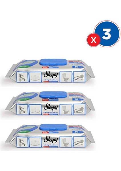 Easy Clean Kireç Sökücü Havlu 30 Yaprakx3'lü