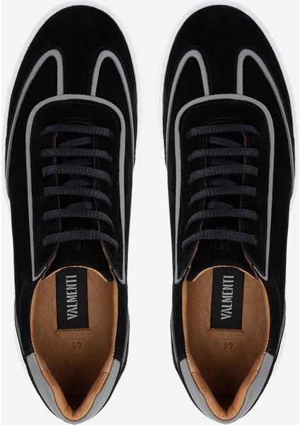 Erkek Deri Siyah Süet Sneakers & Spor Ayakkabı 1092 202502 Erk Ayk Y25 Sıyah Suet indirimleri