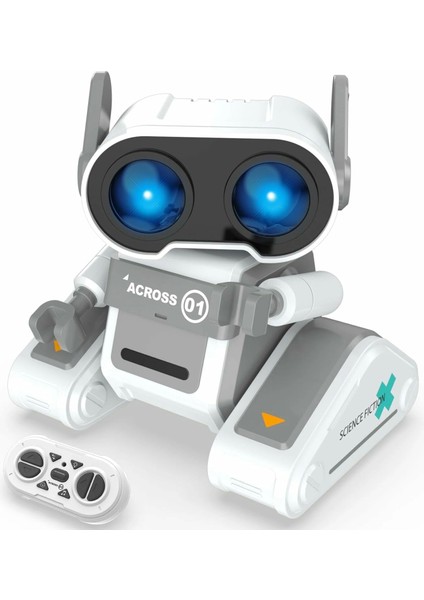 Rc Şarj Edilebilir Uzaktan Kumandalı Robot Oyuncak - Beyaz