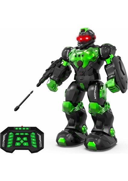 Programlanabilir Uzaktan Kumandalı Robot - Yeşil