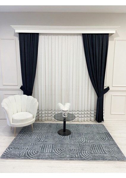 Gri Renk Kabartmalı Görünüm Lateks Deri Taban Halı fırsatları