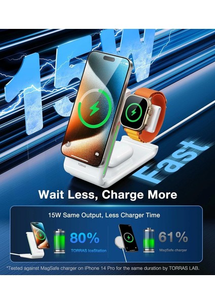 Magsafe Şarj Standı - Soğutma 15W Maksimum Hızlı Şarj Cihazı fiyatları