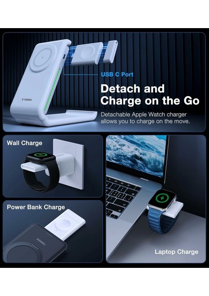 Magsafe Şarj Standı - Soğutma 15W Maksimum Hızlı Şarj Cihazı modelleri