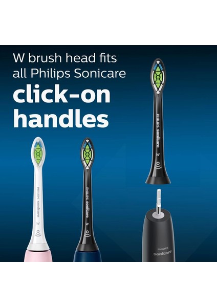 Sonicare W Diamondclean Diş Fırçası Başlıkları - 2 Adet - HX6062/95 fırsatları