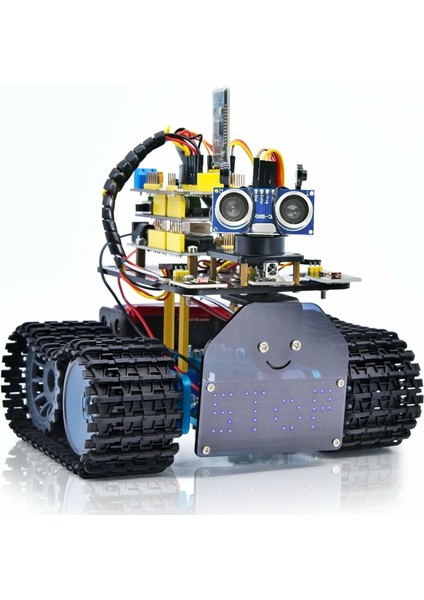 Keyestudıo Mini Tank Robot V2 Arduino Için Akıllı Araç Kiti
