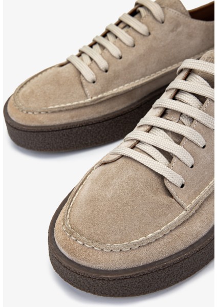 Erkek Deri Bej Süet Sneakers & Spor Ayakkabı 1111 502 Erk Ayk Y25 Bej Suet modelleri