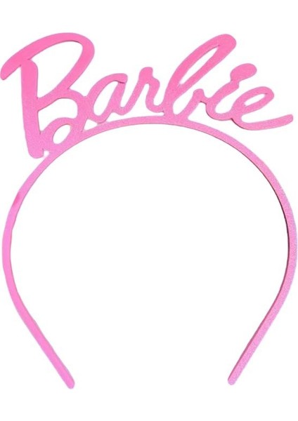 Taç Barbie Yazılı Çocuk Tacı