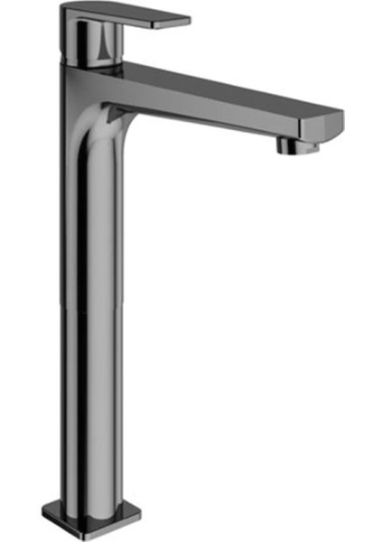 Banyo Sempre Metalik Yüksek Lavabo Bataryası Antrasit