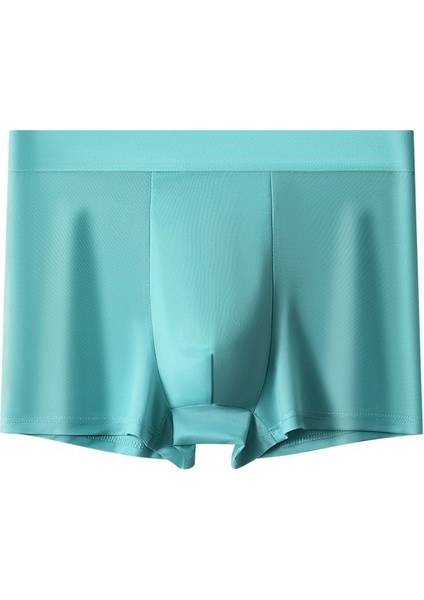 A3203 Yeşil Erkeklerin Dörtgenlerinin Altı Çamaşırları Flat Pants (Yurt Dışından)