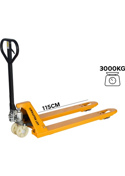 3000KG 1150MM Standart Transpalet