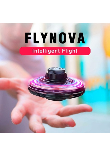 El Kumandalı Droneler, Mini Uçan Top Oyuncak - Siyah
