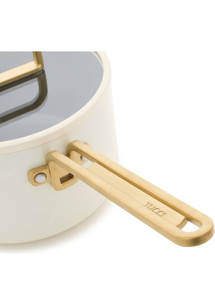 Stanley Tucci™ Tencere Seti 11 Parça Carrara Beyazı fırsatları