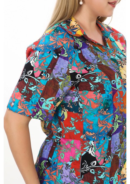 Viskon Terletmez Büyük Beden Kadın Gömlek fiyatları