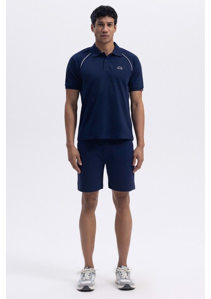 Pamuklu Regular Fit Logolu Polo Yaka T Shirt Erkek Polo Yaka T Shirt EM407 fiyatları