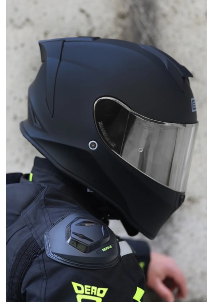 Dinamo Evo Mat Siyah Kask