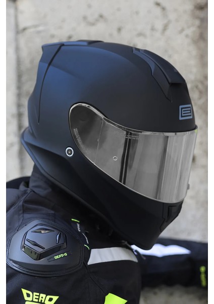 Dinamo Evo Mat Siyah Kask