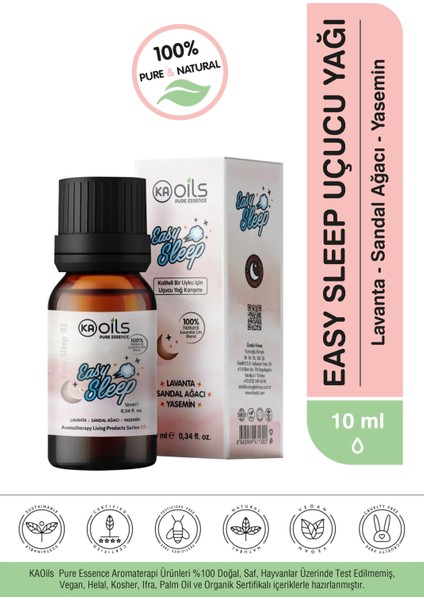 Easy Sleep Uçucu Yağ Karışımı No:3 - 10 ml