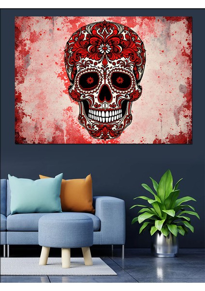 Renkli Kuru Kafa Sanatı Dekoratif Kanvas - Mdf Ahşap Tablo modelleri