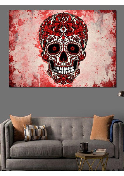 Renkli Kuru Kafa Sanatı Dekoratif Kanvas - Mdf Ahşap Tablo fırsatları