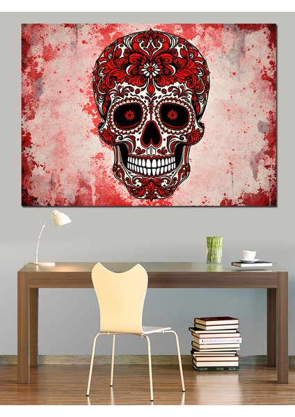 Renkli Kuru Kafa Sanatı Dekoratif Kanvas - Mdf Ahşap Tablo indirimleri