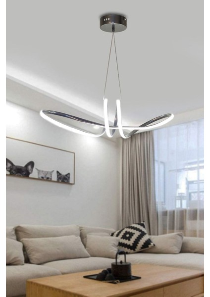 Modern Sarkıt Papyon LED Avize