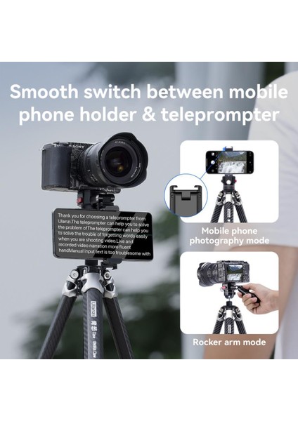 Ombra Claw Quick Release Teleprompter Carbon Fiber Tripod indirimleri