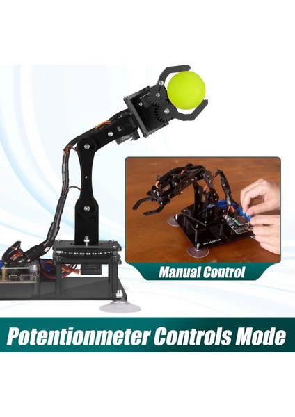5-Dof Robotik Kol Kiti - Arduino Ide ile Uyumlu