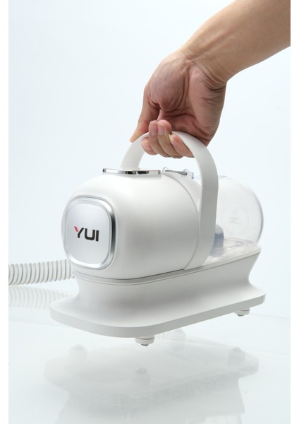 G2 Pro Evcil Hayvan Bakım Seti ve Vakum Cihazı 10 Parça Sessiz Çalışma Yıkanabilir Filtre 1l Hazne