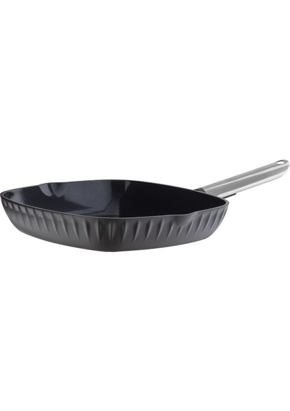 Freya Izgara Tavası - Kahverengi - 16 cm