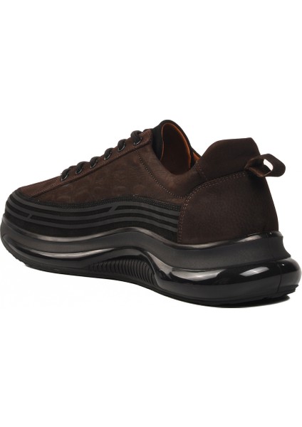 Kahve Nubuk Hakiki Deri Erkek Günlük Ayakkabı 1004 M fırsatları