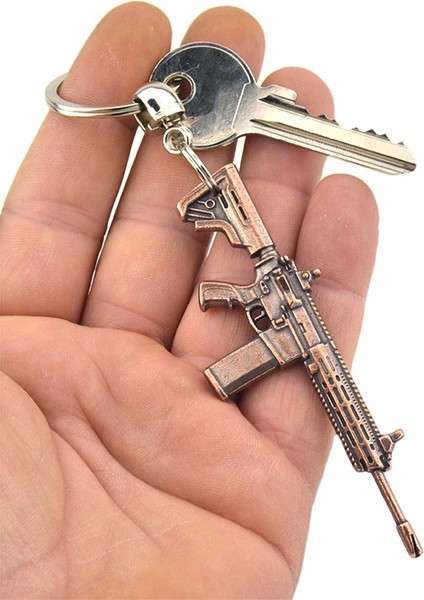 Tüfek Rifle Anahtarlık M-16 - Bakır Oksit modelleri