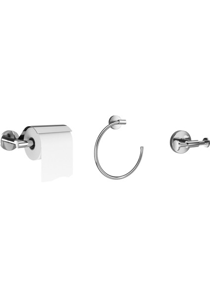 Banyo D200 Aksesuar Seti Krom