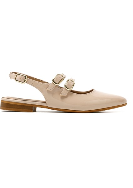 Kadın Sandalet 3L5658CO Comart 5658CO Vernıce Nude