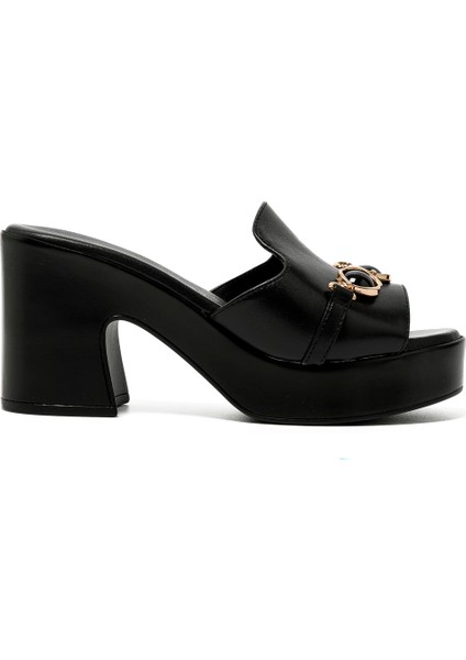 Kadın Terlik 57132-E5 Repo Nero