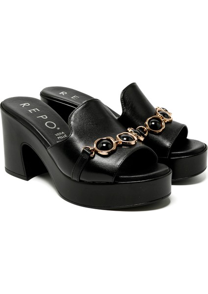 Kadın Terlik 57132-E5 Repo Nero modelleri