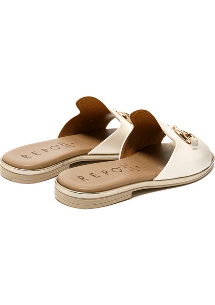 Kadın Terlik 71119-E5 Repo Avorio indirimleri