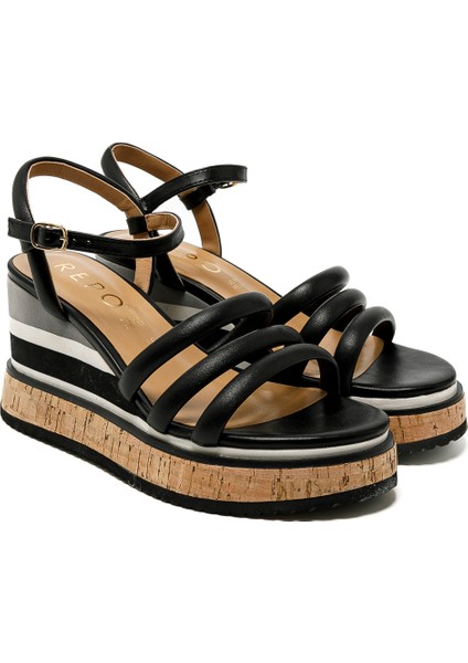 Kadın Sandalet 63201-E5 Repo Nero modelleri