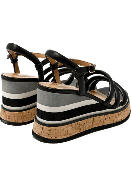 Kadın Sandalet 63201-E5 Repo Nero indirimleri