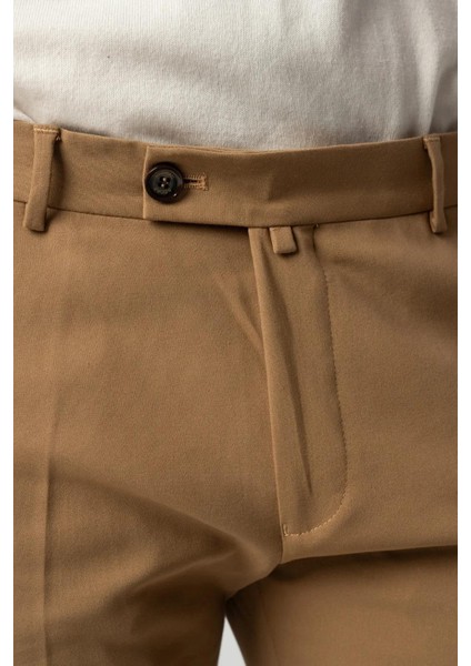 Italyan Kesim Camel Kumaş Pantolon fırsatları