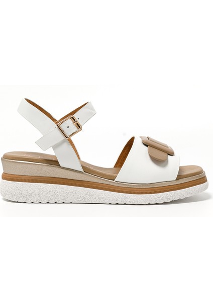 Kadın Sandalet 10218-E5 Repo Bianco
