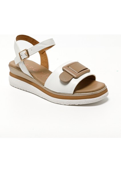 Kadın Sandalet 10218-E5 Repo Bianco fiyatları
