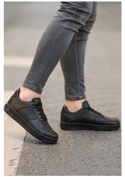 Günlük Kadın Sneaker Bağcıklı Hafif Kalın Tabanlı Yürüyüş Nefes Alan Spor Ayakkabı 1004