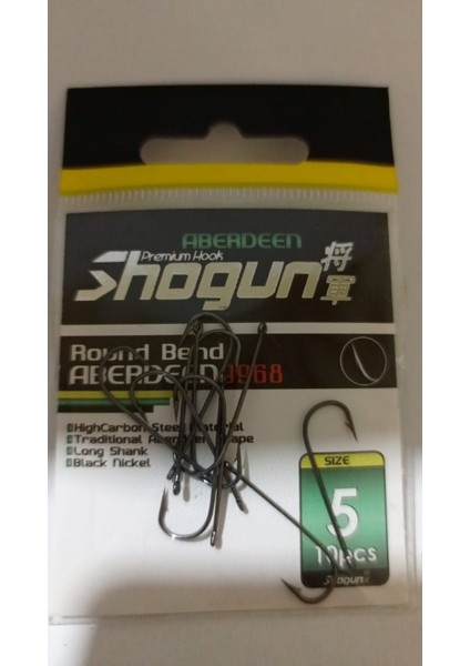 - Flatted Shank Iseama 9902 Çelik Olta Iğnesi - 5/0no - 7 Pcs