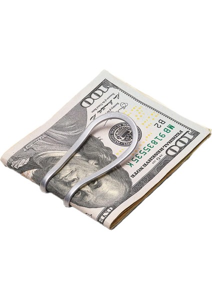 Station Money Clipsi Para Klipsi Para Tutacağı Çelik Vapor Steel Silver Gümüş