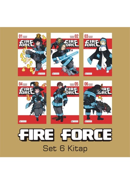 Fire Force - Alev Gücü Tam Set