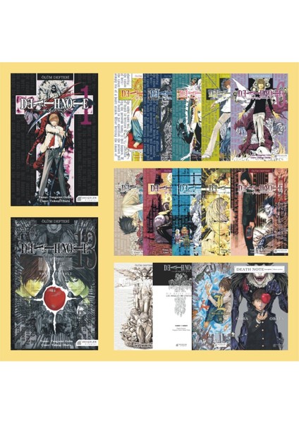 Death Note - Ölüm Defteri Tam Set