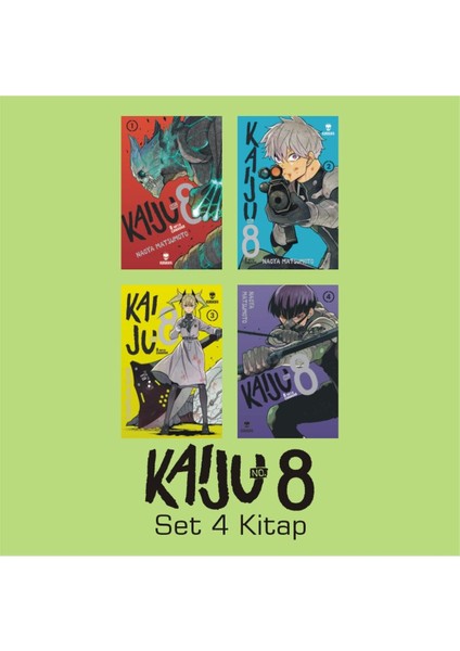 Kaiju No:8 - 8 No'lu Canavar Tam Set