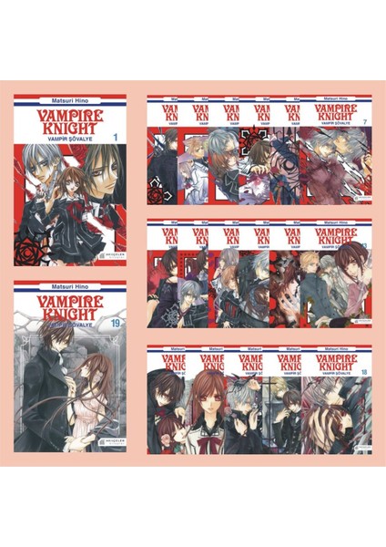 Vampire Knight - Vampir Şövalye Tam Set